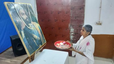 महाराष्ट्र मंडळ में शिवाजी महाआरती