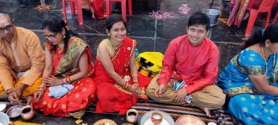 शिवरात्रि पर महाराष्ट्र मंडल में हुआ लघु रूद्र