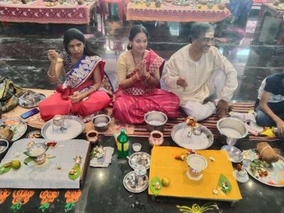 शिवरात्रि पर महाराष्ट्र मंडल में हुआ लघु रूद्र