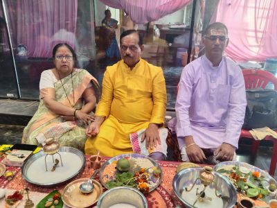 शिवरात्रि पर महाराष्ट्र मंडल में हुआ लघु रूद्र