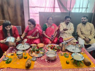 शिवरात्रि पर महाराष्ट्र मंडल में हुआ लघु रूद्र