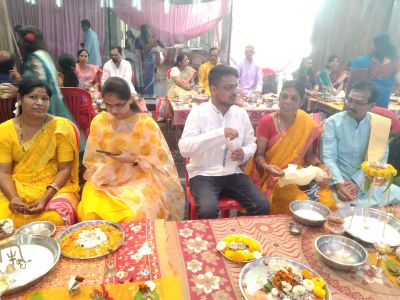 शिवरात्रि पर महाराष्ट्र मंडल में हुआ लघु रूद्र