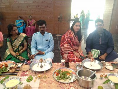 शिवरात्रि पर महाराष्ट्र मंडल में हुआ लघु रूद्र