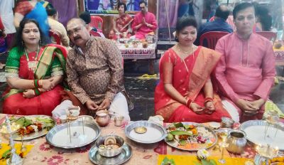 शिवरात्रि पर महाराष्ट्र मंडल में हुआ लघु रूद्र