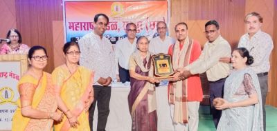 पद्मश्री गोडबोले दंपती का महाराष्‍ट्र मंडल में  28 मई को हुआ सम्मान
