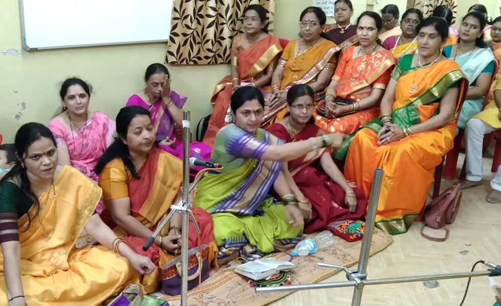 राम नाम से गूंज उठा मंडळ, बड़ी संख्या में लोगों ने किया सामूहिक राम रक्षा पाठ