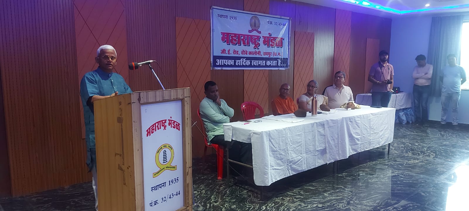 महाराष्ट्र मंडल पहुंचे डॉ. वली... कहा, आज का भोजन लायक नहीं, नालायक... मिलेट्स अपनाने से दूर होंगी बीमारियां